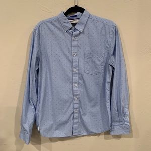 Men's Cactus Man Slim Fit Long Sleeve Dress Shirt